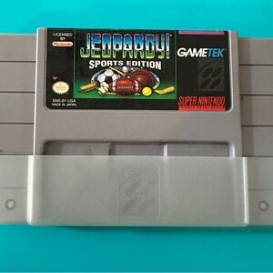 Jeopardy! Sports Edition Super Nintendo